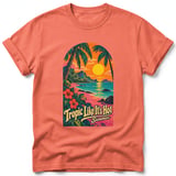 Tropic Like It's Hot ~ Comfort Colors Premium Tee thumbnail 4