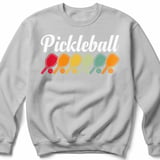 Pickleball Gildan Crewneck Sweatshirt, Pickleball, Court Warm Up thumbnail 7