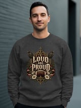 Loud And Proud Football Tee or Sweatshirt thumbnail 20