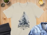 Sailing Ghost Crewneck Sweatshirts Vintage Maritime Sailor Boat Fair Wind Foul Omen Graphic Print thumbnail 5