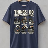 Things I Do In My Spare Time Hunting Tee thumbnail 4