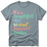 Beautiful Day To Read Banned Books Tee thumbnail 12