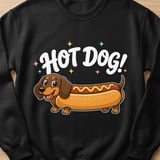 Hot Dog Dachshund Tee thumbnail 5