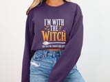 I'm With The Witch Tee or Sweatshirt thumbnail 15