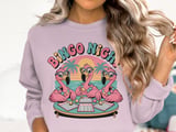 Bingo Night Flamingos Sweatshirt thumbnail 2