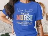 Vintage Nurse Definition Hospital Registered Nursing T-Shirt thumbnail 2