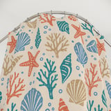 Vintage Coastal Shells & Starfish Shower Curtain thumbnail 6