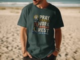 Pray Work Rest Tee thumbnail 11