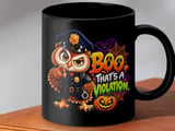 Boo Thats A Violation Police Owl Mug thumbnail 8