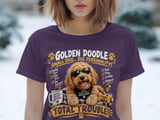 Goldendoodle Total Trouble Tee thumbnail 6