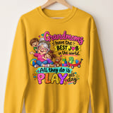 Grandmoms Have The Best Job Sweatshirt thumbnail 6