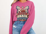 Cheer Snack Repeat Football Tee thumbnail 11