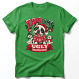 Frenchie Ugly Christmas Shirt Tee thumbnail 6