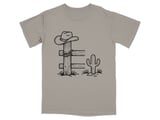 Ranch Gate Cowboy Hat T-Shirt thumbnail 7