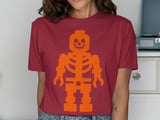 Block Skeleton Halloween Graphic Tee thumbnail 12