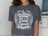 Halloween Wedding Bride Squad Tee thumbnail 5