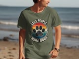 Less People More Dogs Tee thumbnail 4