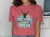 Cancer fighting t-shirt Victory Looks Like Me, Inspirational Tee, Cancer Awareness Shirt, Support T-Shirt, Survivor Gift, Hope Shirt thumbnail 7