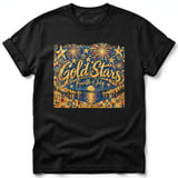 Gold Stars ~ Comfort Colors Premium Tee thumbnail 1