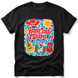 Honky Tonk Shapes ~ Comfort Colors Premium Tee thumbnail 1