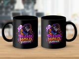 Please Hold Forever Crow Call Center Mug thumbnail 2