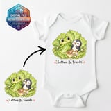 Lettuce Be Friends Clipart thumbnail 2
