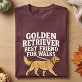 Golden Retriever Best Friend Tee thumbnail 6