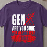 Gen X Unfiltered Graphic T-Shirt thumbnail 2
