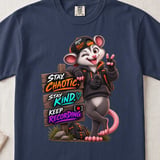 Stay Chaotic Parker the Possum Tee thumbnail 11