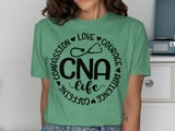 CNA Life Compassion Love Graphic Tee thumbnail 8