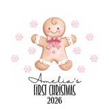 Baby Gingerbread First Christmas Digital thumbnail 4