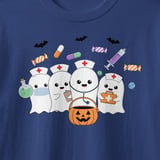 Ghost Nurse Halloween Tee thumbnail 6