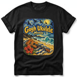 Gogh Ukulele ~ Comfort Colors Premium Tee thumbnail 1