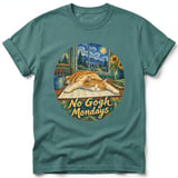No Gogh Mondays ~ Comfort Colors Premium Tee thumbnail 8