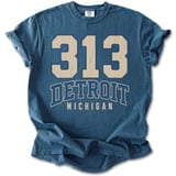 313 Detroit Michigan Tee thumbnail 3
