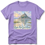 Gogh Mont Saint-Michel ~ Comfort Colors Premium Tee thumbnail 6