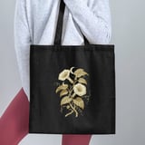 Vintage Moonflower Botanical Tote Bag thumbnail 3