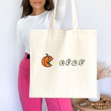 Pixel Halloween Arcade Tote Bag thumbnail 3