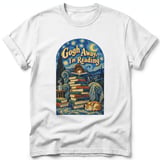 Gogh Away, I'm Reading ~ Comfort Colors Premium Tee thumbnail 9