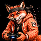 Fox Gamer Shirt for Boys, Funny Virtual Reality Gaming Tee, Kids Birthday Gift, Pixo League by Farron House thumbnail 19