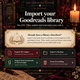 The Emberlark Ledger — Interactive Romantasy Book Tracker & Reading Journal | Import from Goodreads, Works Offline, No Subscription thumbnail 3