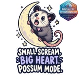Possum Mode Digital Mug Wrap thumbnail 2