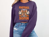 Football Sister Tee or Sweatshirt thumbnail 17