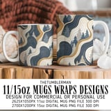 Digital Pattern Bundle, Christmas Tree Pattern, Seamless Digital Paper, Modern Trees Design, Scrapbooking Paper, Digital Print, Fabric thumbnail 4