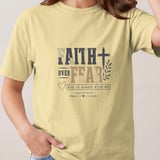 Faith Over Fear Shirt, Isaiah 41:10 Christian T-Shirt, Religious Bible Verse Tee, Inspirational Gift Sweatshirt thumbnail 3
