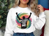 Cancer fighting t-shirt, Victory Looks Like Me, Survivor shirt, Cancer awareness shirt, Motivational tee, Inspirational gift, Cancer support thumbnail 3