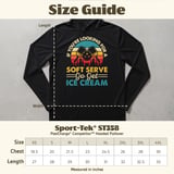 Pickleball Sport-Tek Performance Hood, If You're Looking For A Soft Serve Go Get Ice Cream, Lightweight Hoodie thumbnail 8