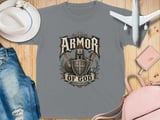 Armor Of God Youth T-Shirt, Ephesians 6:11 Scripture Faith Christian Vintage Distressed Religious Graphic Tee Mens Gift thumbnail 12