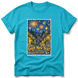Gogh New Year ~ Comfort Colors Premium Tee thumbnail 5