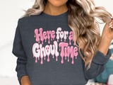 Here for a Ghoul Time Tee or Sweatshirt thumbnail 17